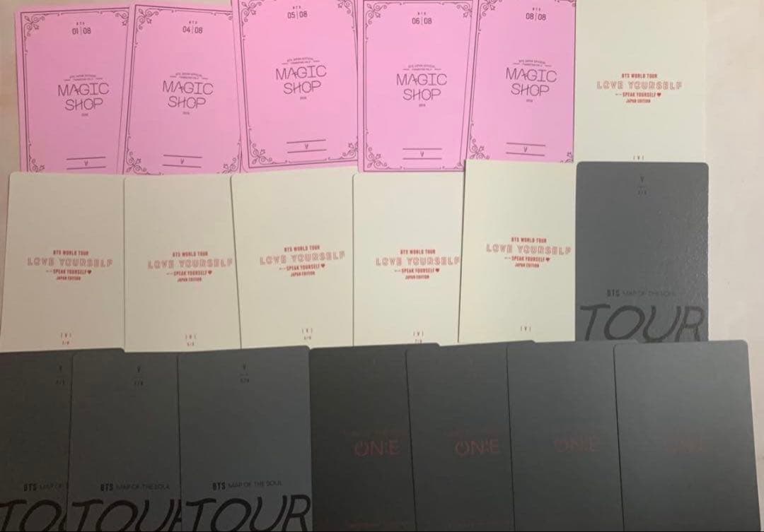 公式　BTS テテ　トレカ　ポストカード　ポラロイド　ミニフォト　等　まとめ売り