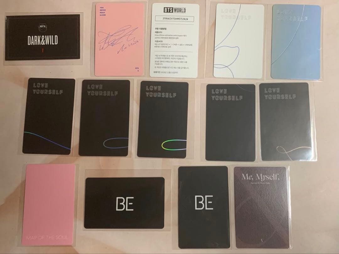 公式　BTS テテ　トレカ　ポストカード　ポラロイド　ミニフォト　等　まとめ売り