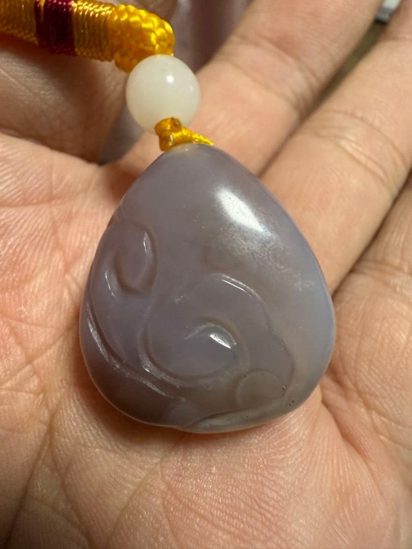 希少彫物 縁結び 女陰 メノウ 貴重 提げ物 置物 天然石 彫り物 限定1点