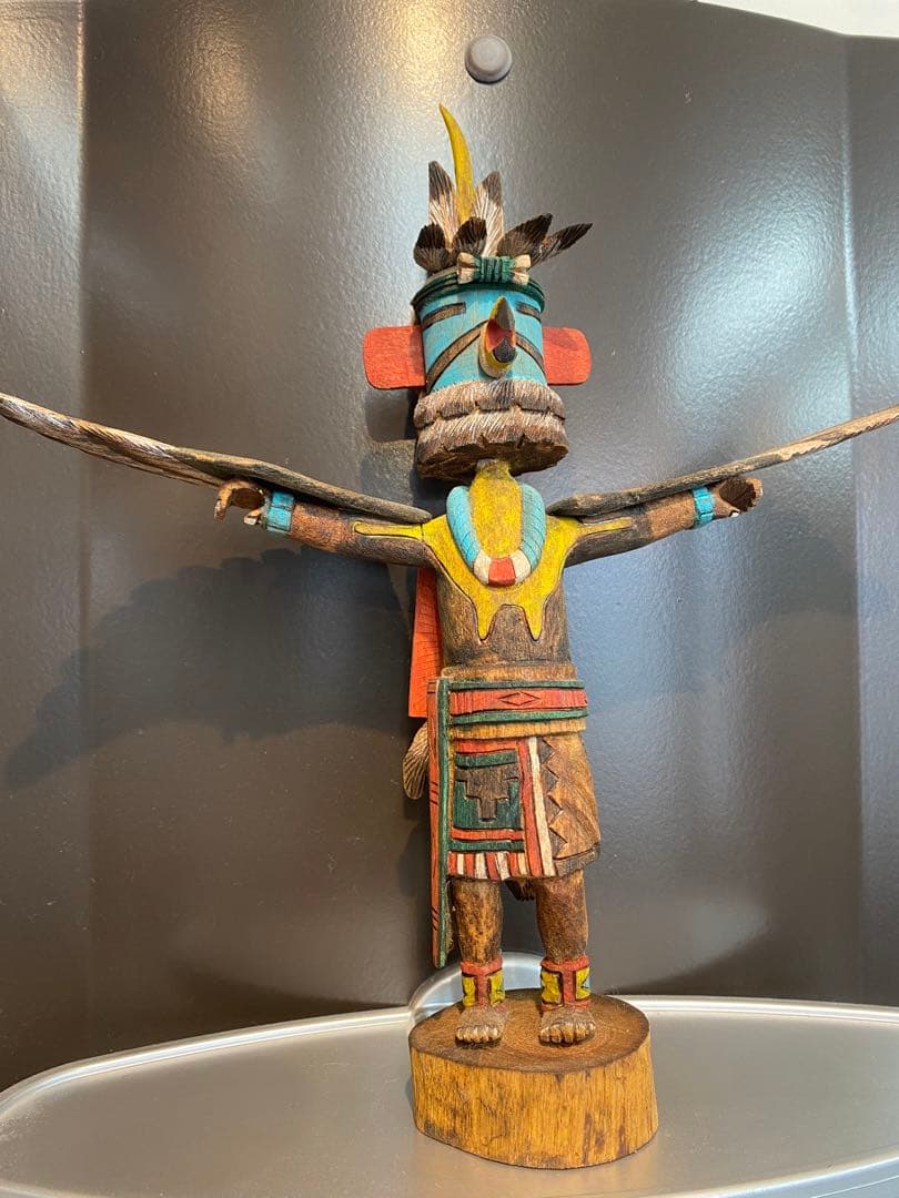 ネイティブアメリカン ホピ族 カチーナ カチナドール イーグルダンサー