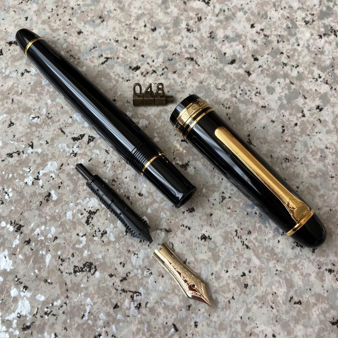 048 オーバーホール済み 万年筆 SAILOR プロフィット 14kの通販はau
