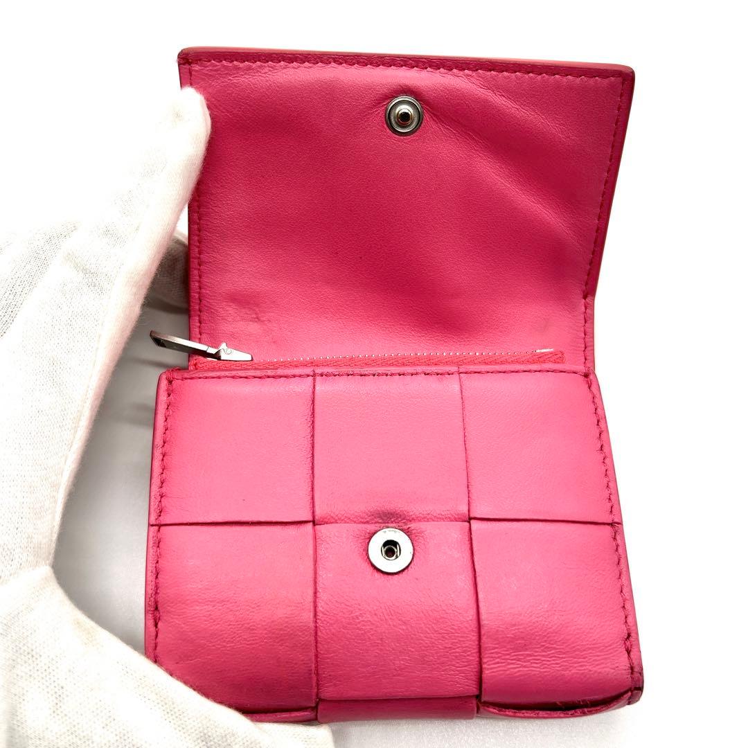 美品/現行/RFID✨ボッテガヴェネタ カセット スモール 二つ折り財布