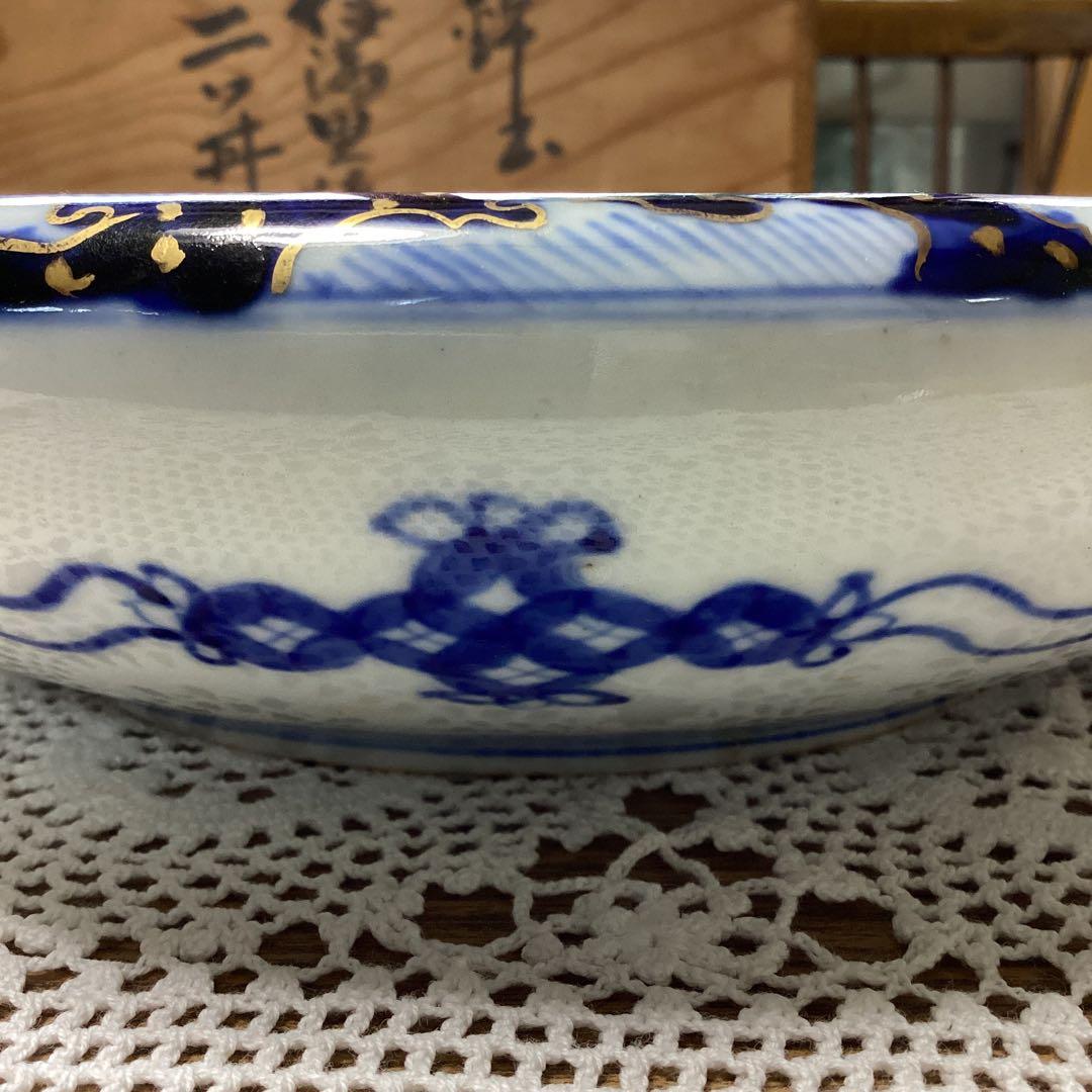 k20 古い伊万里焼 鉢2入り 木箱付き