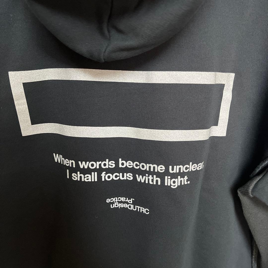 とらっきい様UNTRACE 25ss 伊勢丹POPUP 限定ジップパーカー 黒1