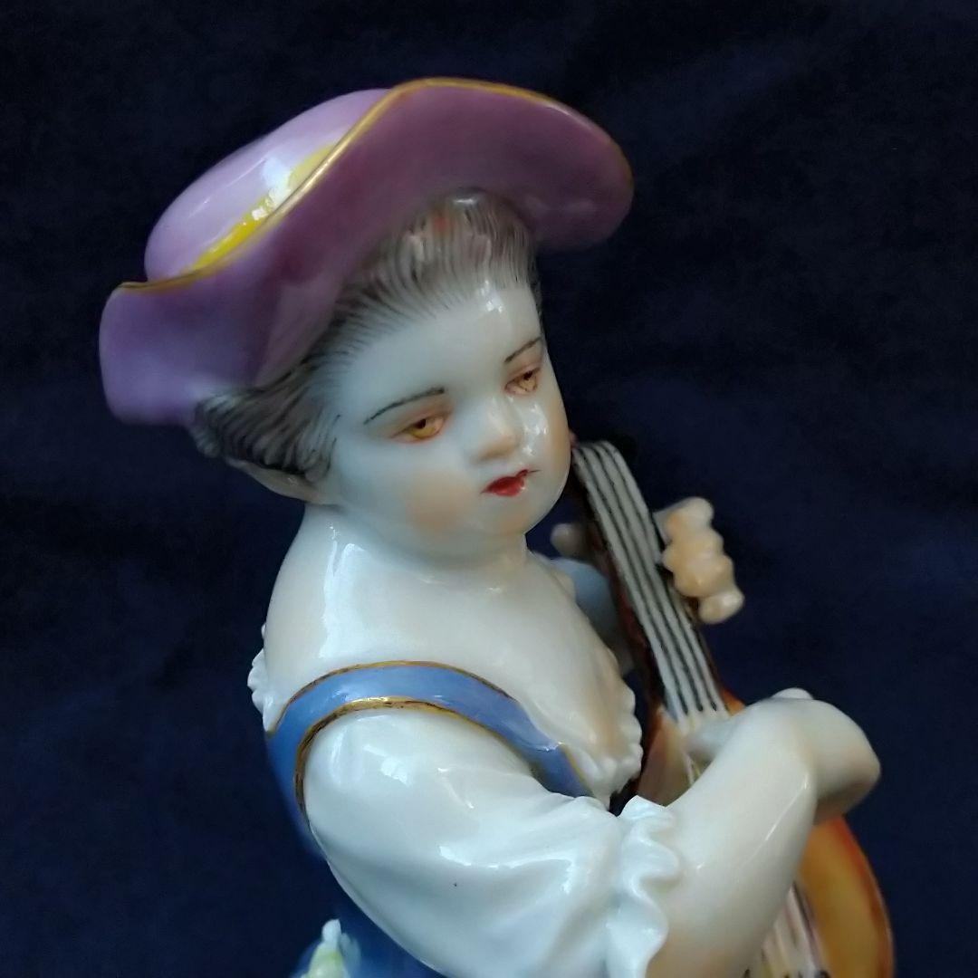 りんごミカン様専用✤マイセン(Meissen)フィギュリン『リュートを弾く