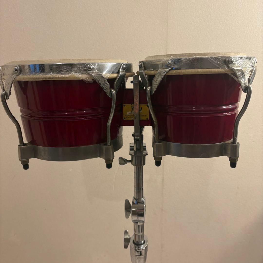 スタンド付】Pearl パール ボンゴ プロフェッショナル パーカッション