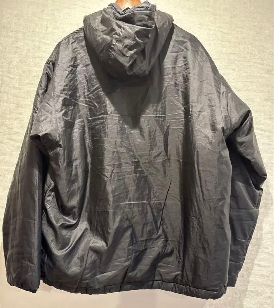 patagonia ブラック　中綿ジャケット フード付き
