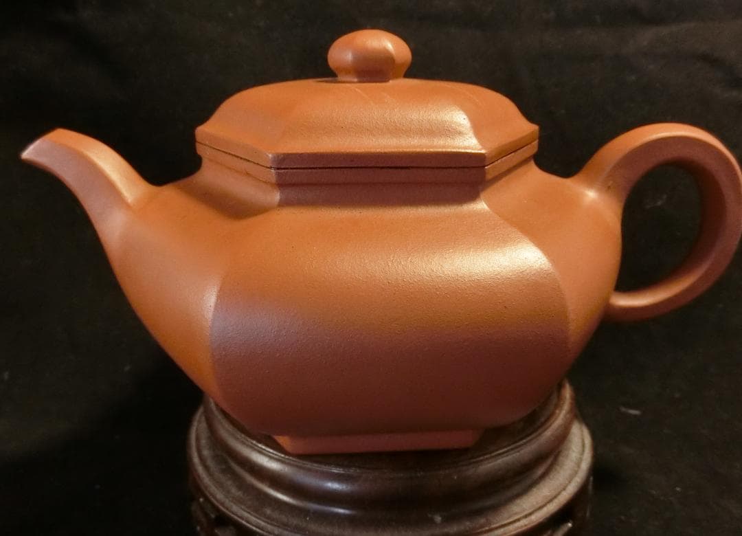 宜興老紫砂 六方壷 早期単孔壷精品 邵元亭製 - WWW.STARCARSHQ.COM