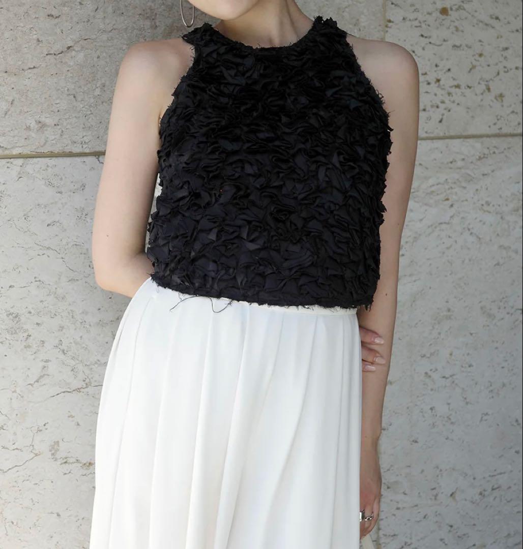 ♡完売anuans♡パティキュラーブラウス♡Mサイズ♡ブラック♡