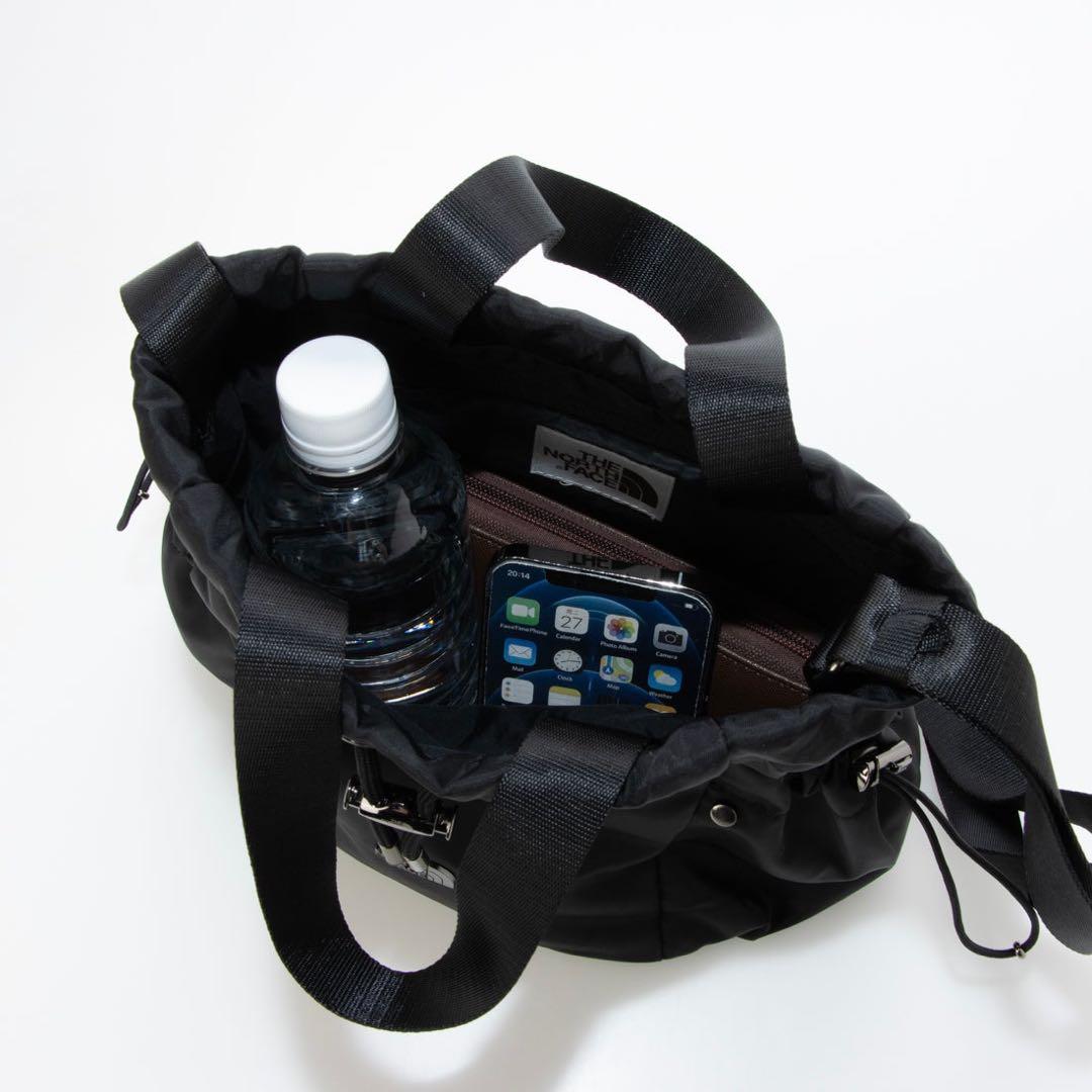 韓国ノースフェイス ボニーバケットバッグ ミニ クリーム　美品