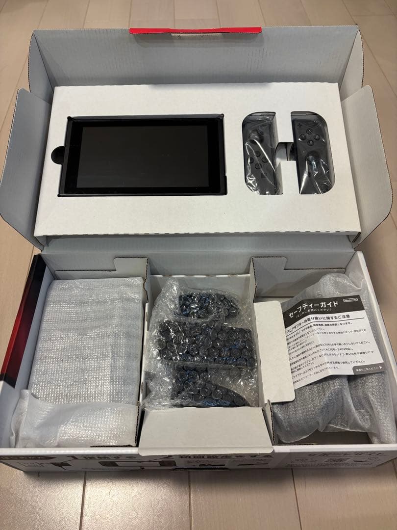 Nintendo Switch 本体 グレー 外箱付き