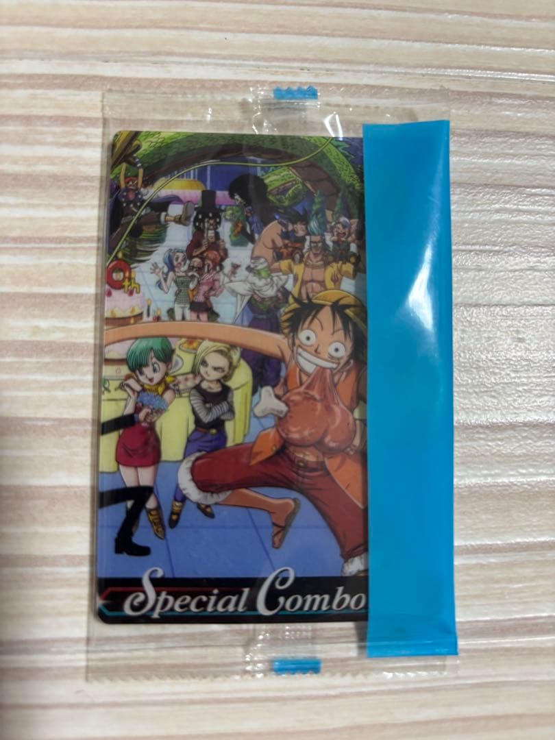 新品未開封 ドラゴンボールXワンピース 40th コラボカード スペシャル