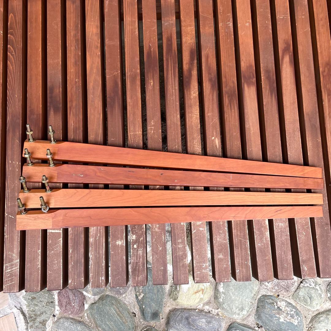 Dinos Blossomブロッサムチェリー天然木北欧風デスク 幅120cm