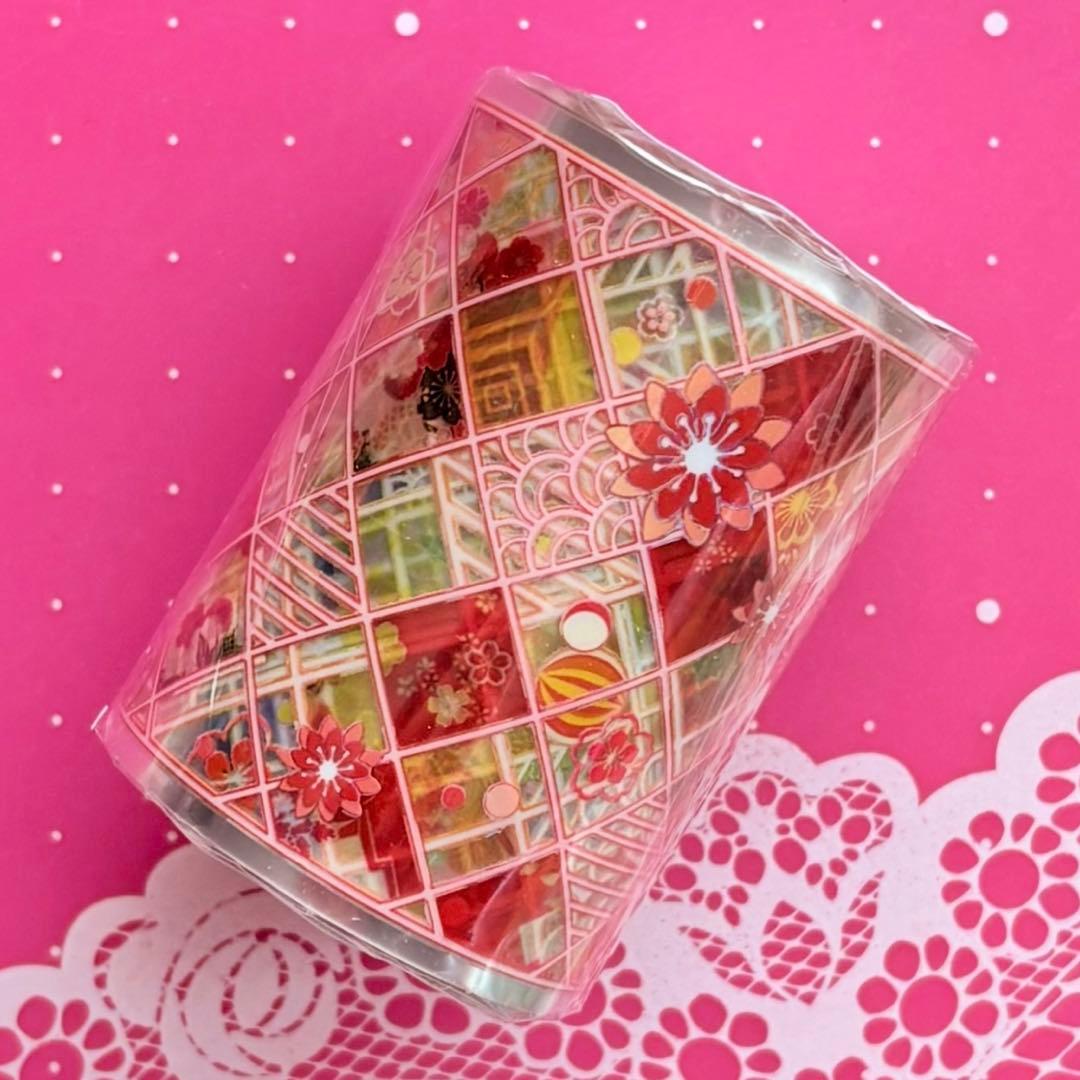 贝壳光 樱庭屏风 6cm×5m 海外マスキングテープ 背景 - メルカリ