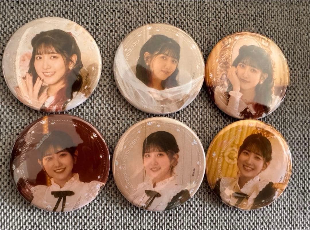 薮島朱音 イベント限定缶バッジ コンプセット - メルカリ
