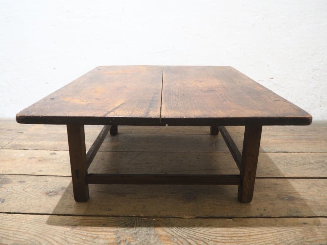 1258 アンティーク 文机 ローテーブル 座卓 ちゃぶ台 古家具 昭和レトロ