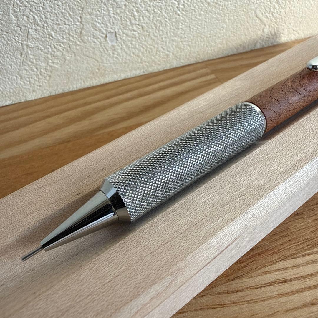 クラフトA　シャープペンシル　0.5mm　ケヤキ　MP203　ローレット