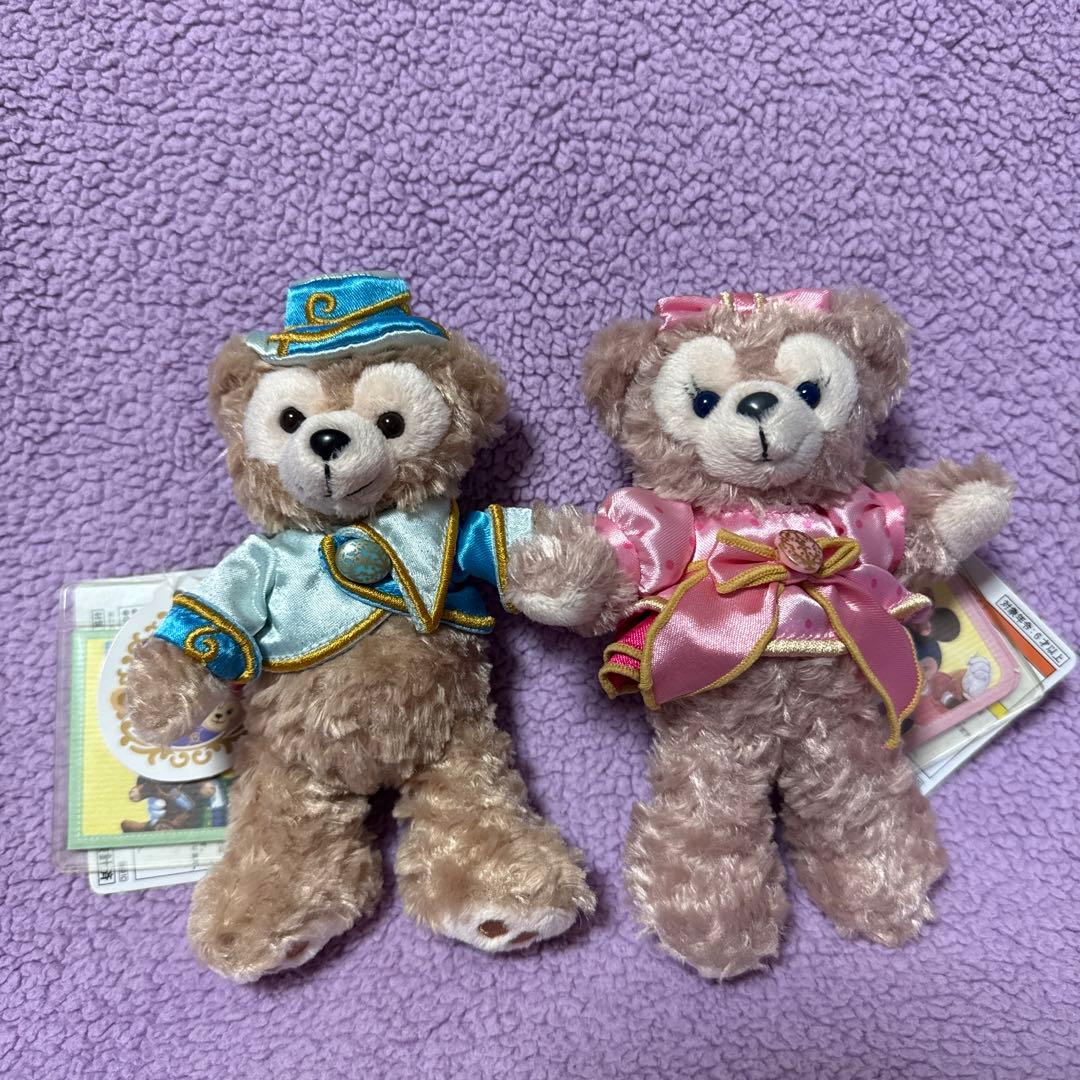 ダッフィー & シェリーメイ ぬいぐるみバッチ - メルカリ