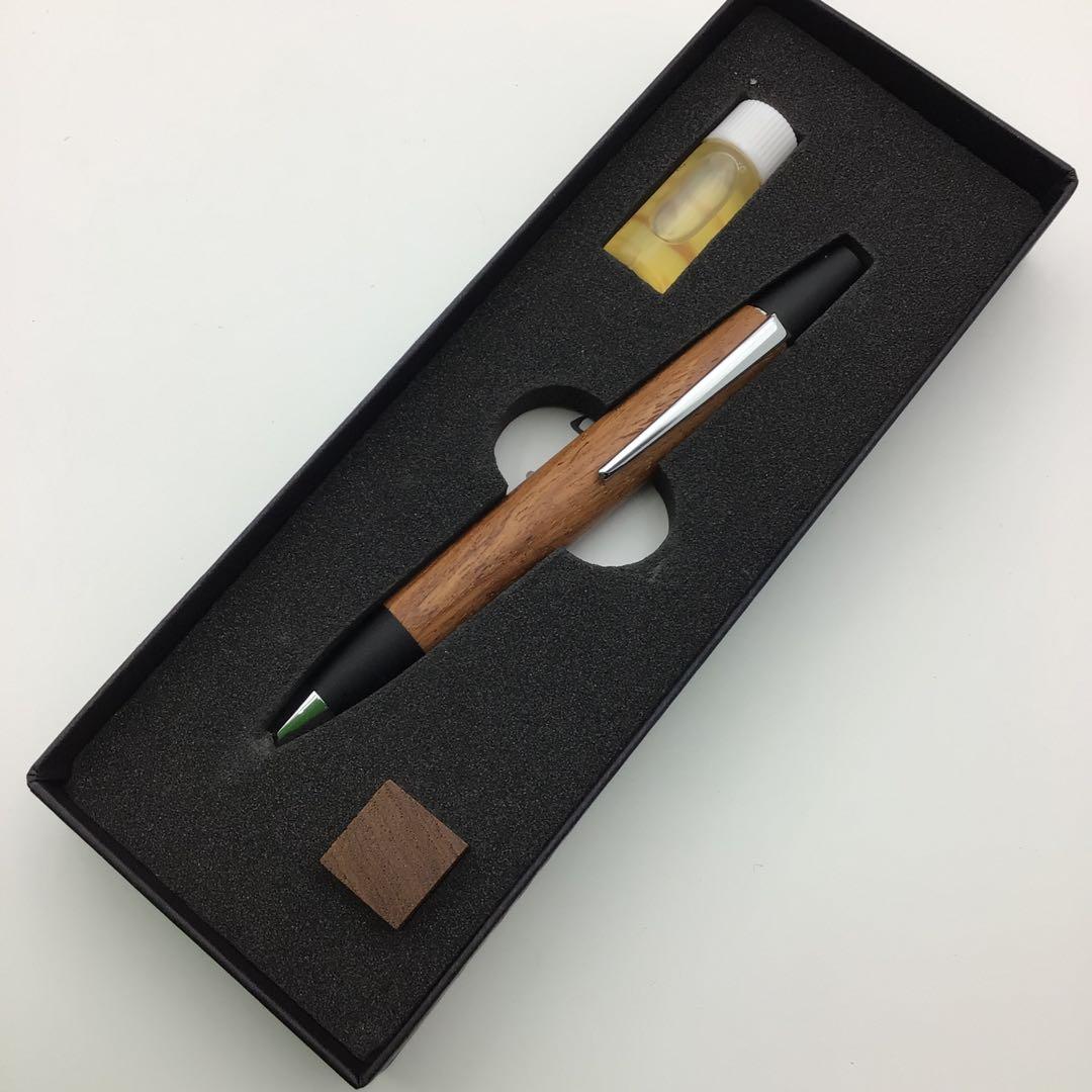 野原工芸 ロータリーボールペン 花梨 付属品付きの通販はau PAY