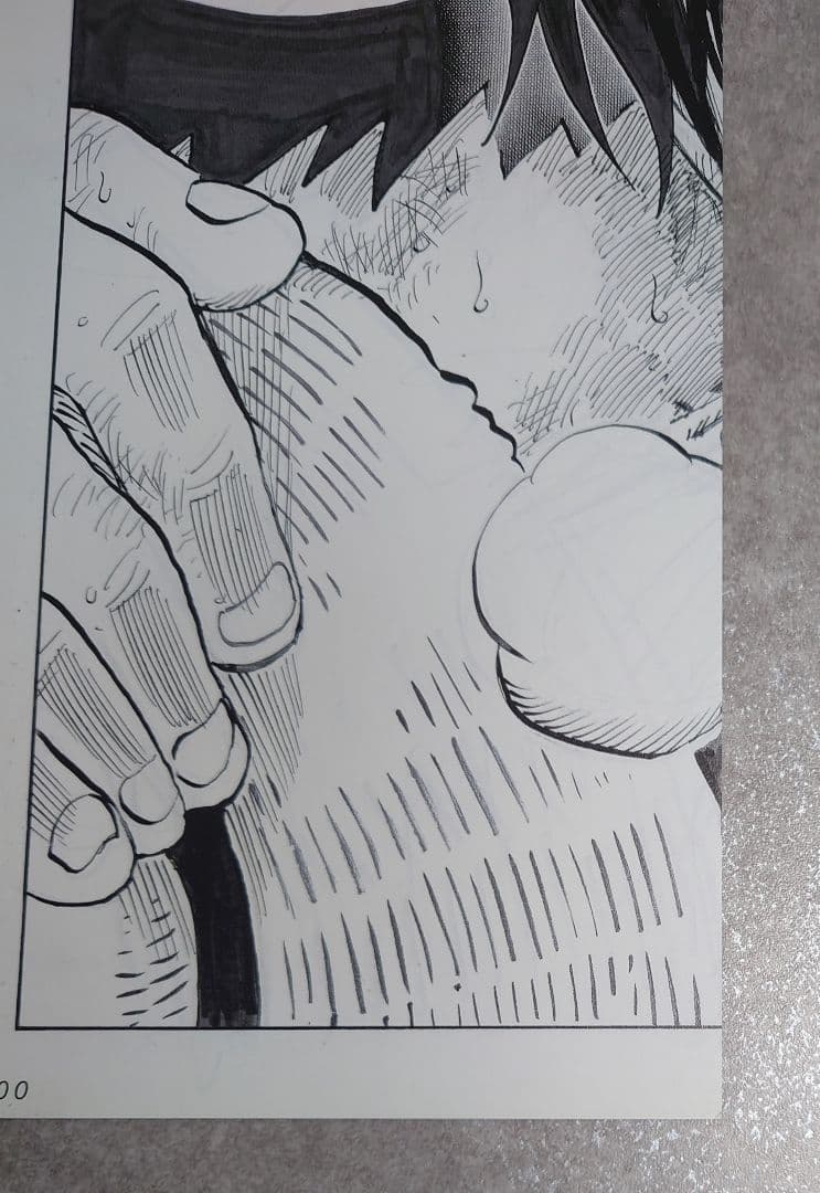 ワンピース 複製原稿 2億冊突破記念キャンペーン ビブルの秘宝② ウエストブルー