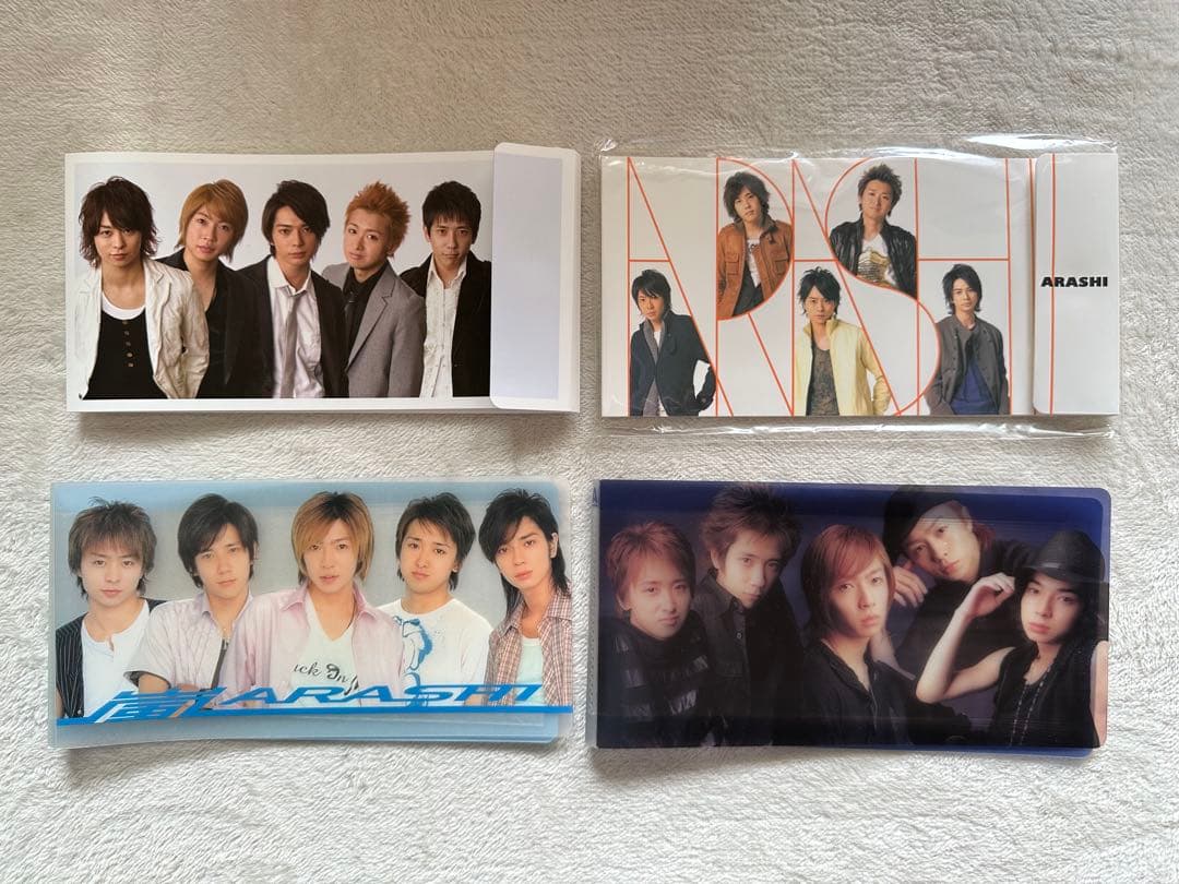 嵐 会報No.1〜87 会報ファイル チケットホルダー 10周年記念品