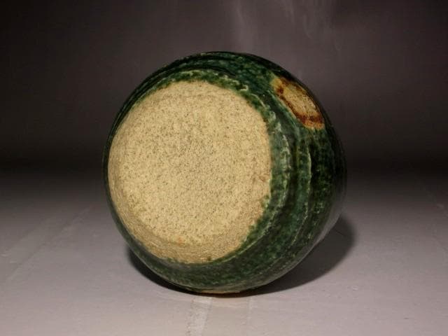 (期間限定セール！）北大路魯山人　織部徳利　黒田陶々庵極めの逸品　r268