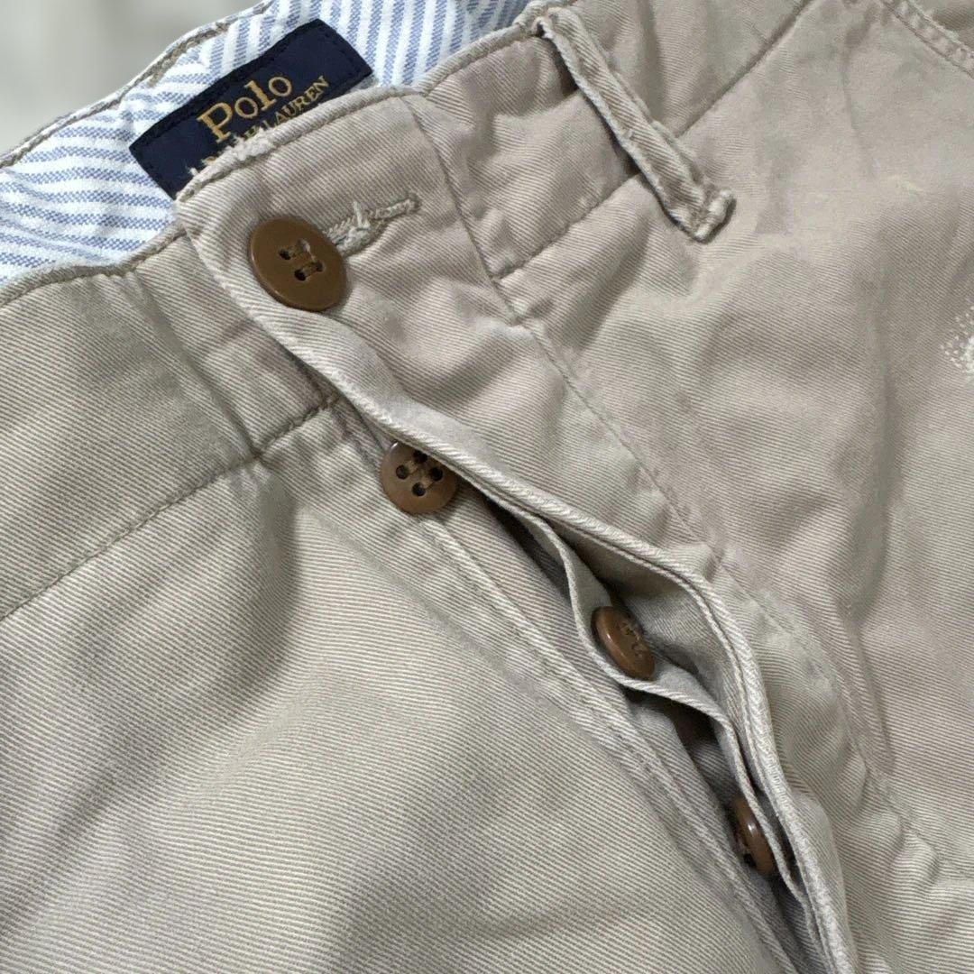 極美品！ポロ ラルフローレン リペア加工 クラッシュ チノパン ボトム
