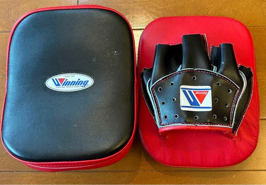 Winning パンチングミット 赤 CM-10 ウイニング 小型パンチングミット