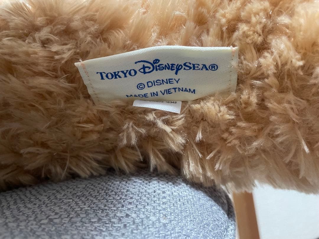 東京ディズニーシー　ダッフィー　Mサイズ　トイスケルトン入り　可動