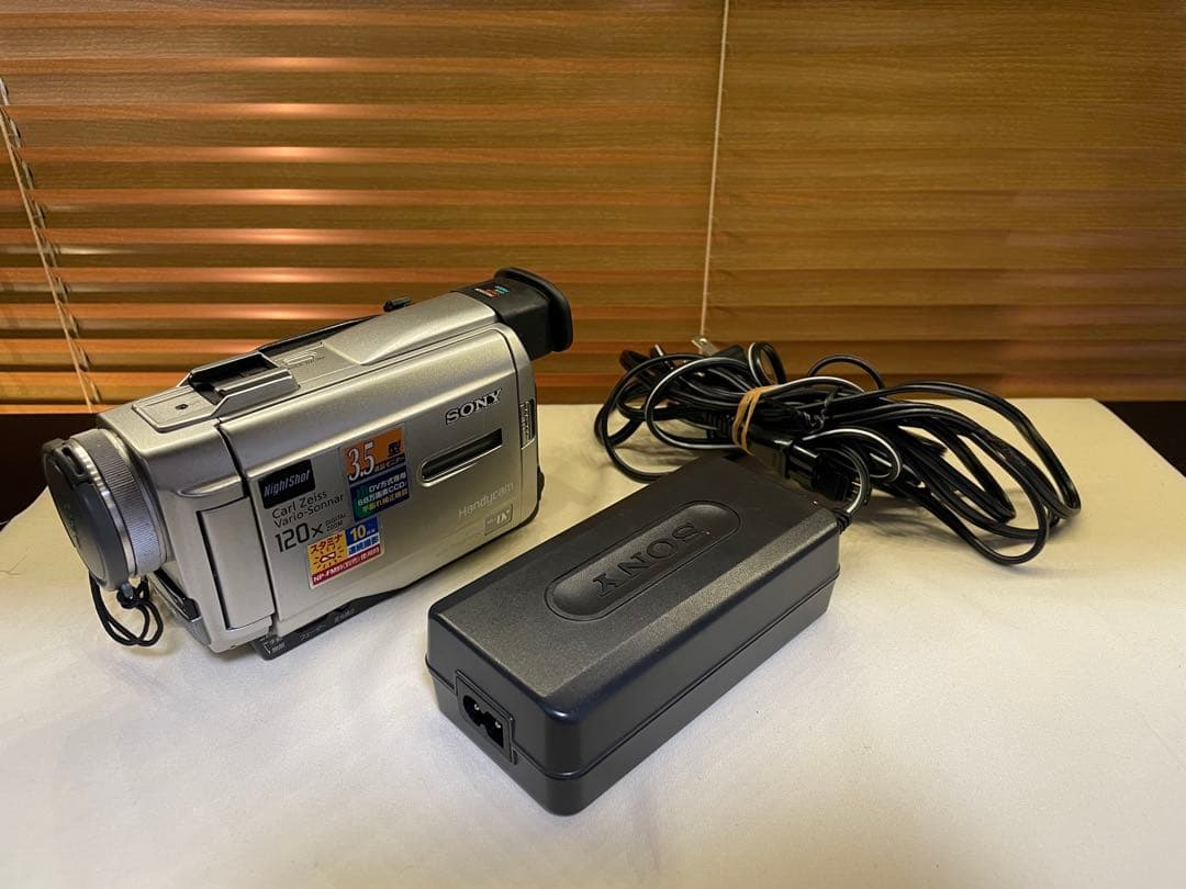 動作品】SONY ビデオカメラ ハンディカム DCR-TRV8 ダビング用に