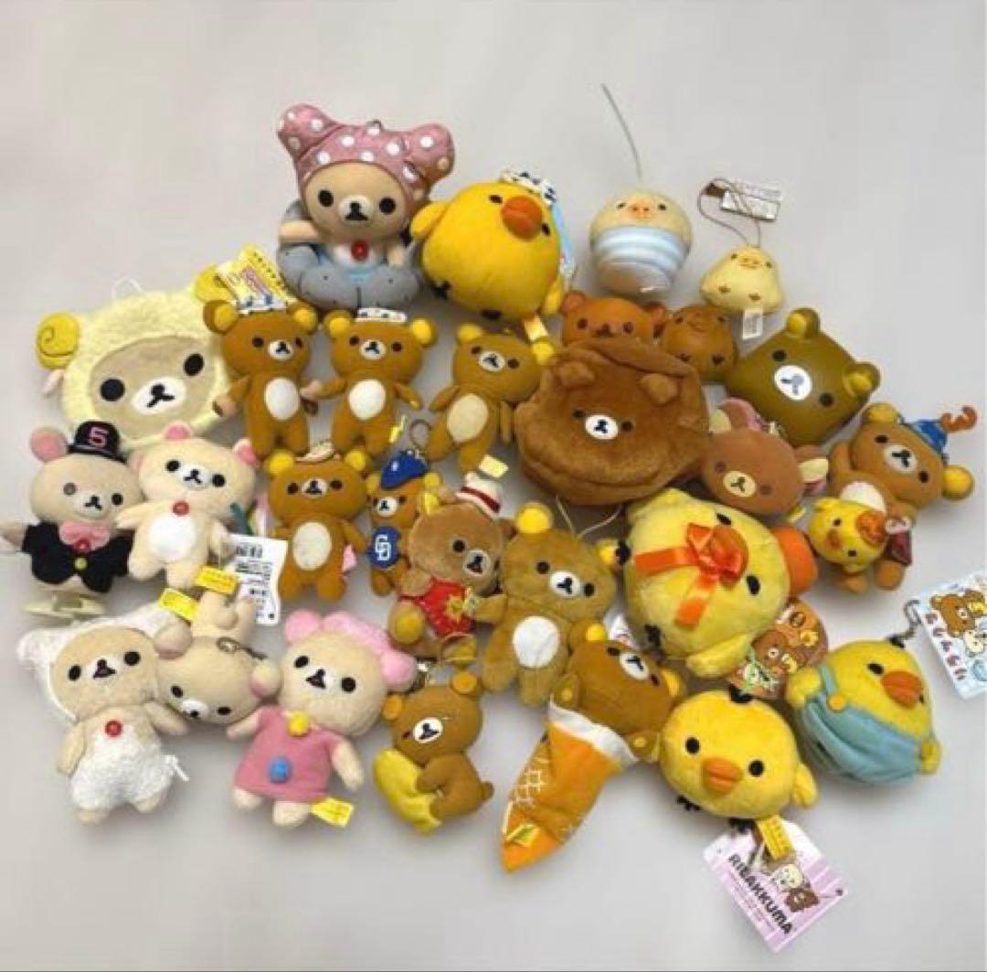 リラックマ コリラックマ キイロイトリ ぬいぐるみ マスコット セット