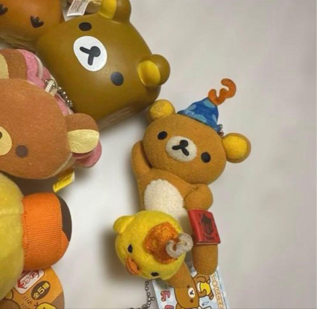 リラックマ コリラックマ キイロイトリ ぬいぐるみ マスコット セット