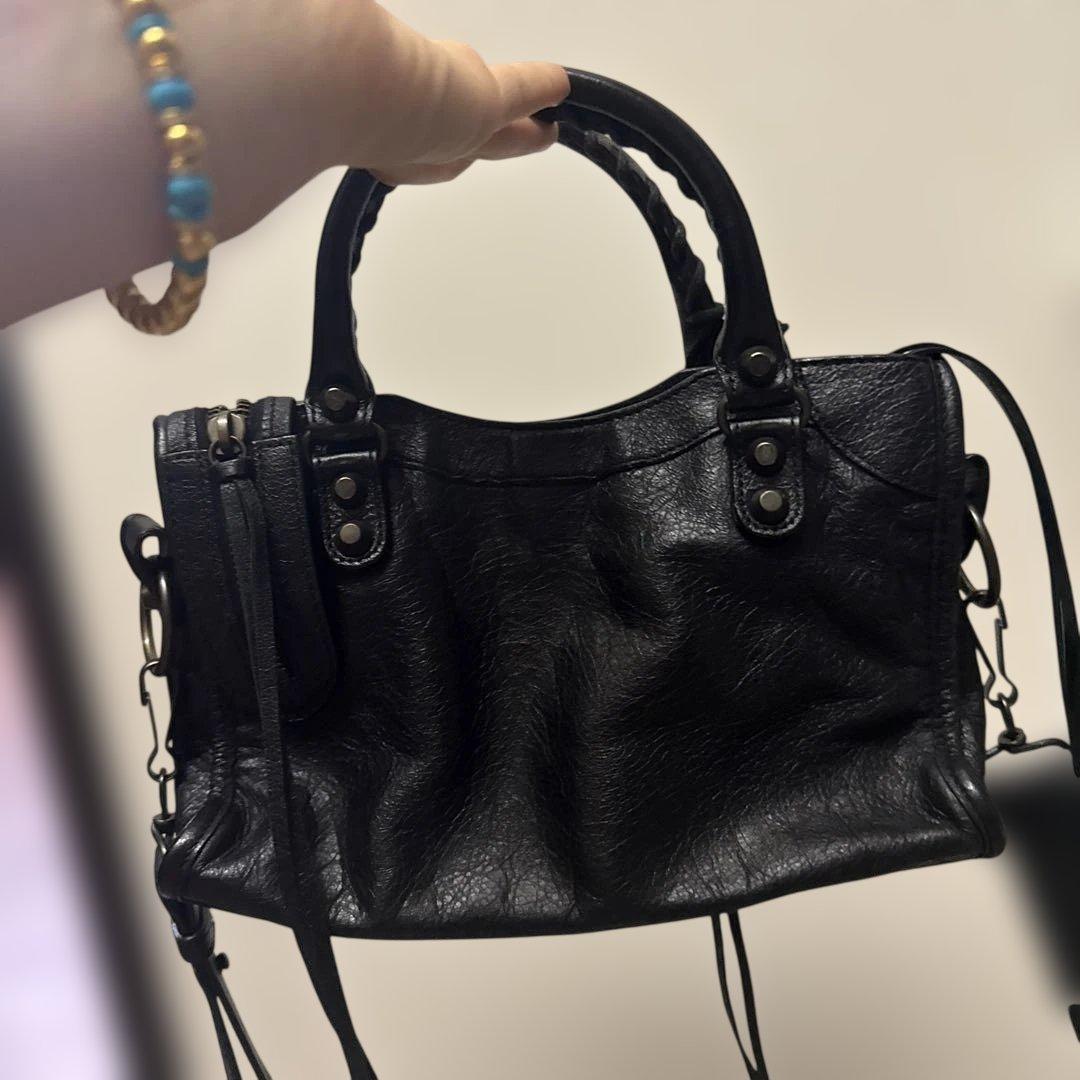 バレンシアガ ミニシティ（ミニ・モーターサイクルバッグ） ブラック