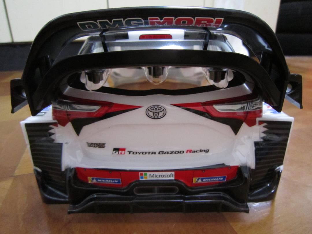 新品 1/10 タミヤ WRC ヤリス ボディ レース用 タイヤホイール8本付属