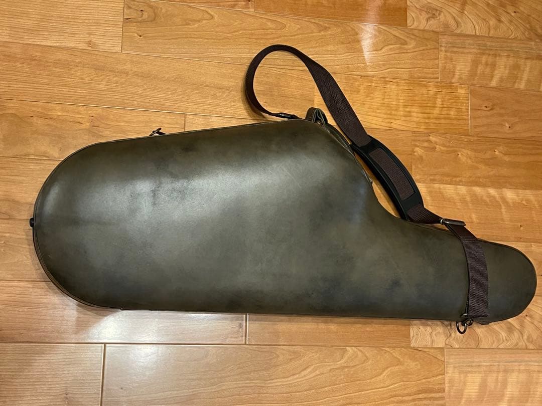 ヒロ　テナーサックス フライトケース レザー ヤマハ 本革
