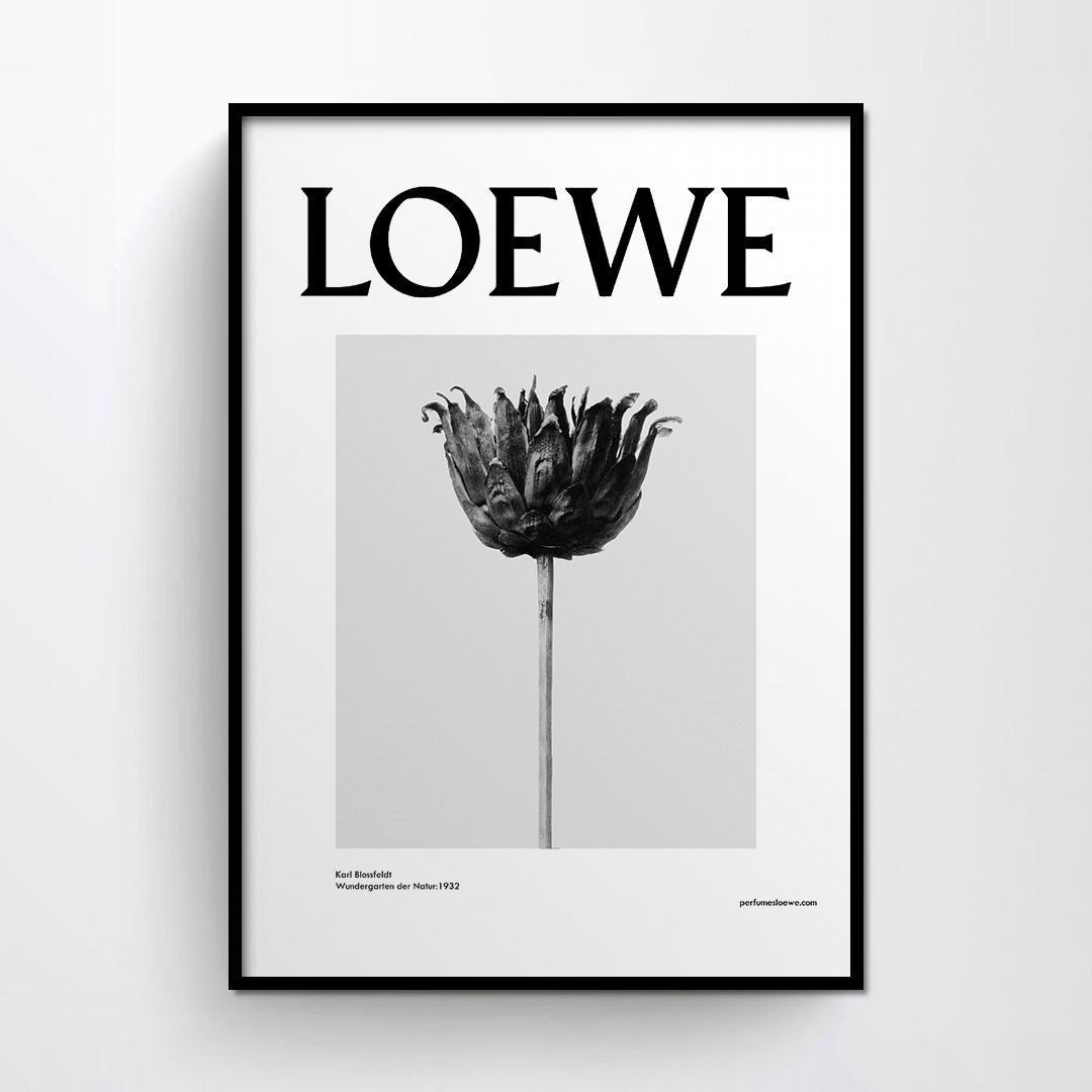 B2】アートポスター ポスター インテリア LOEWE ロエベ モノトーン②