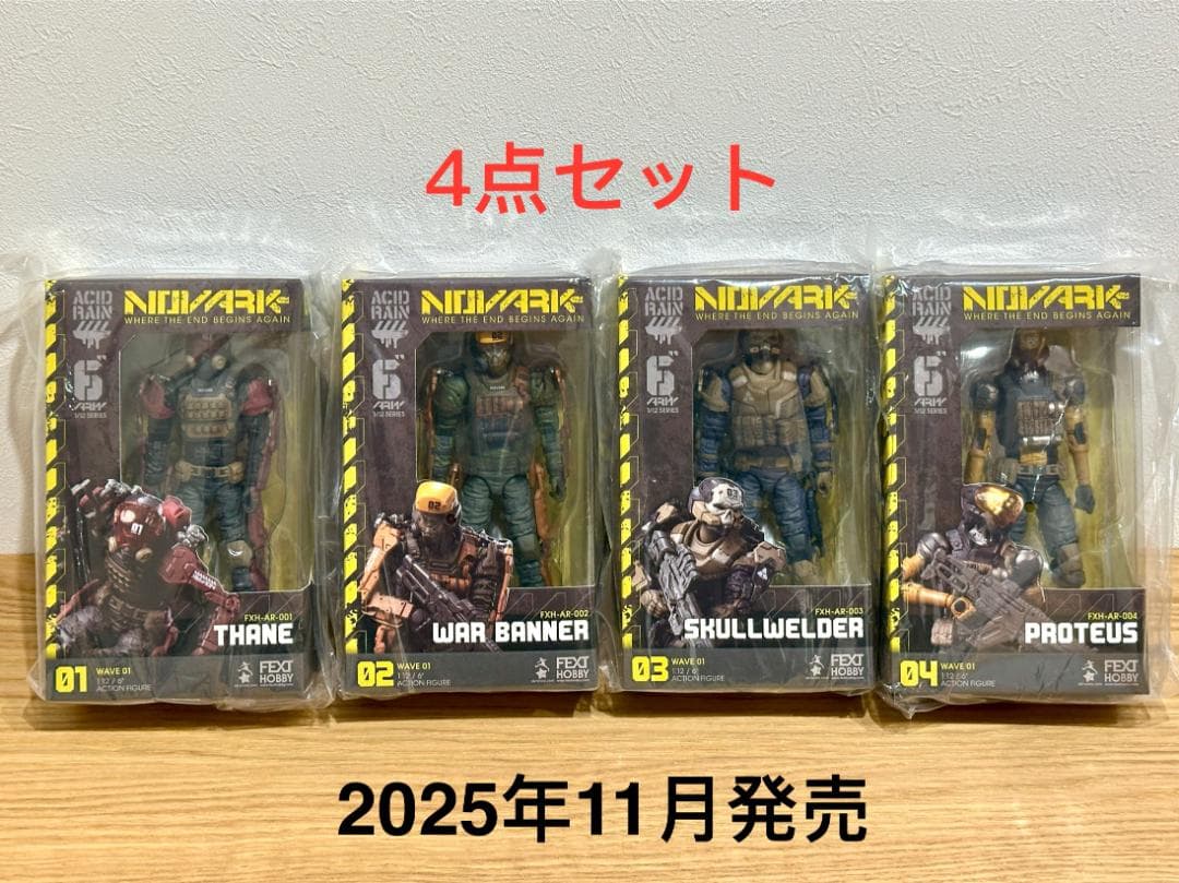 Acid Rain アシドレイン 1:12 4点セット Fext Hobby