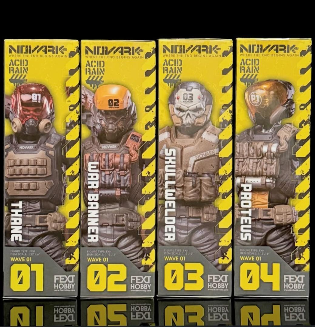 Acid Rain アシドレイン 1:12 4点セット Fext Hobby