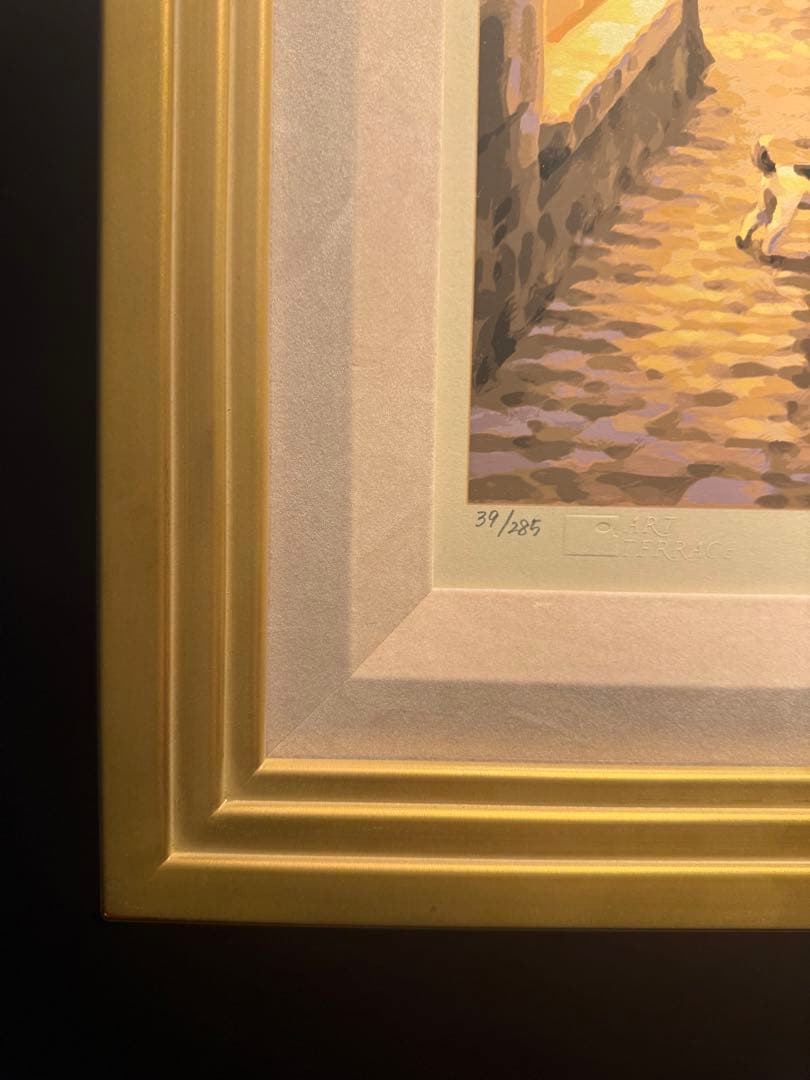 美品 笹倉鉄平 【芸術家村の通り】シルクスクリーン - メルカリ