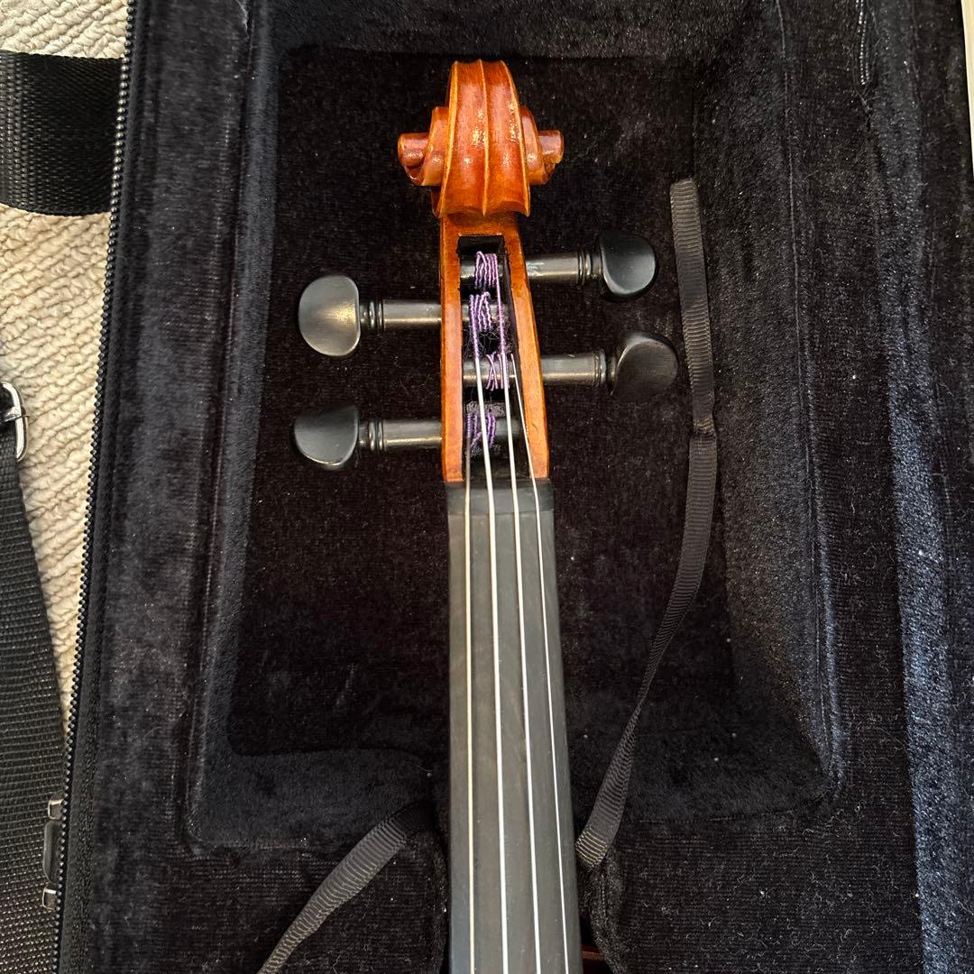 バイオリン、ケース、弓　1/2サイズ