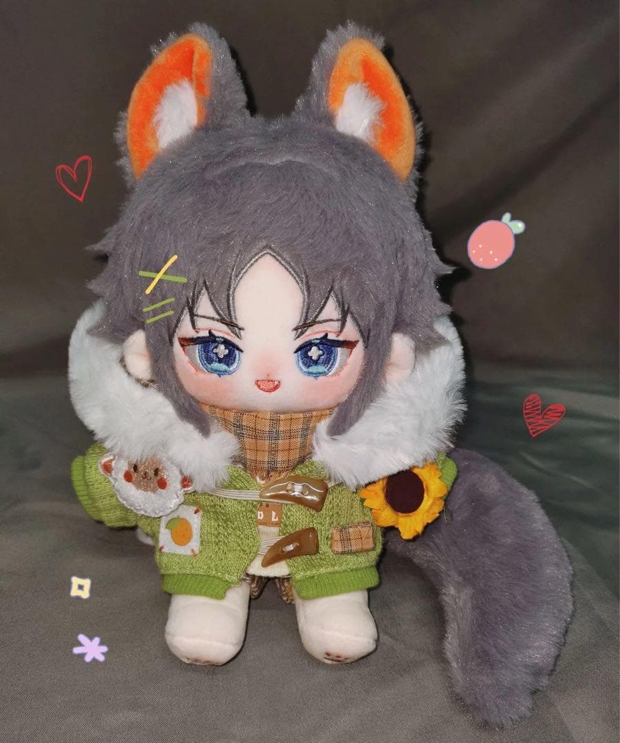 激レア】着せ替え ぬいぐるみ 20cm mysta ミスタ・リアス にじさんじ