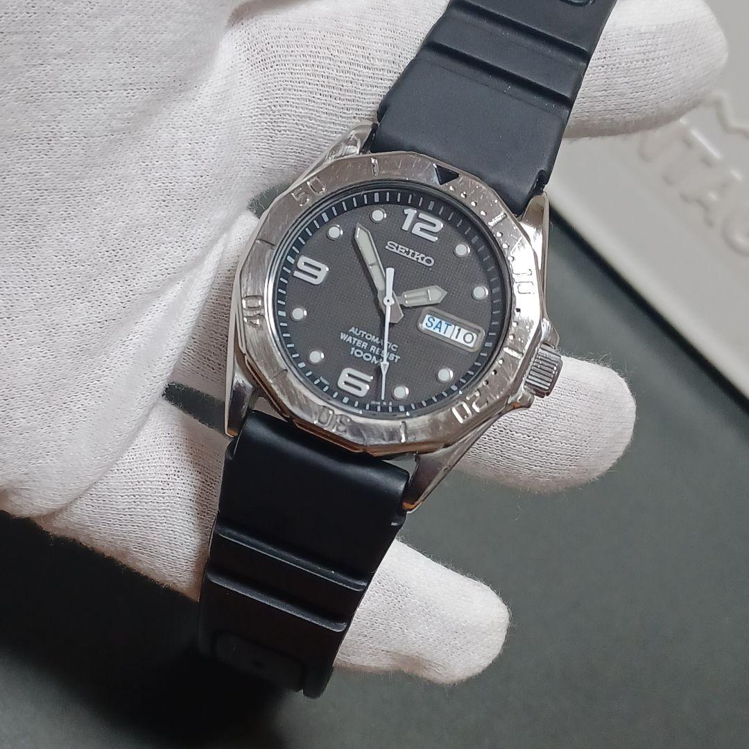 SEIKO 100M ダイバー 自動巻き MEN'S 輸出仕様