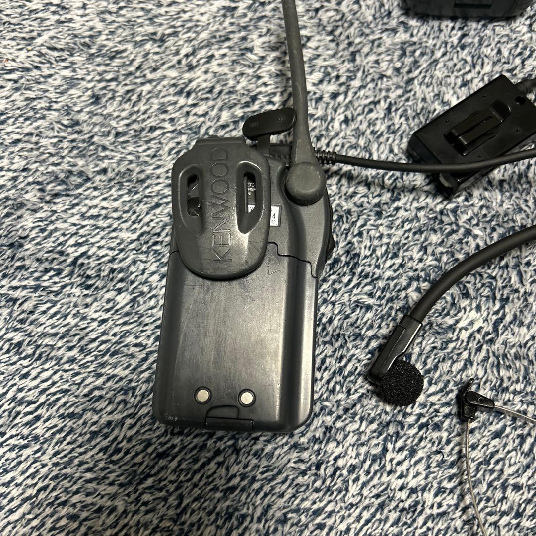 ケンウッド トランシーバー 3台 ubz-lf9 ヘッドセット hmc-3