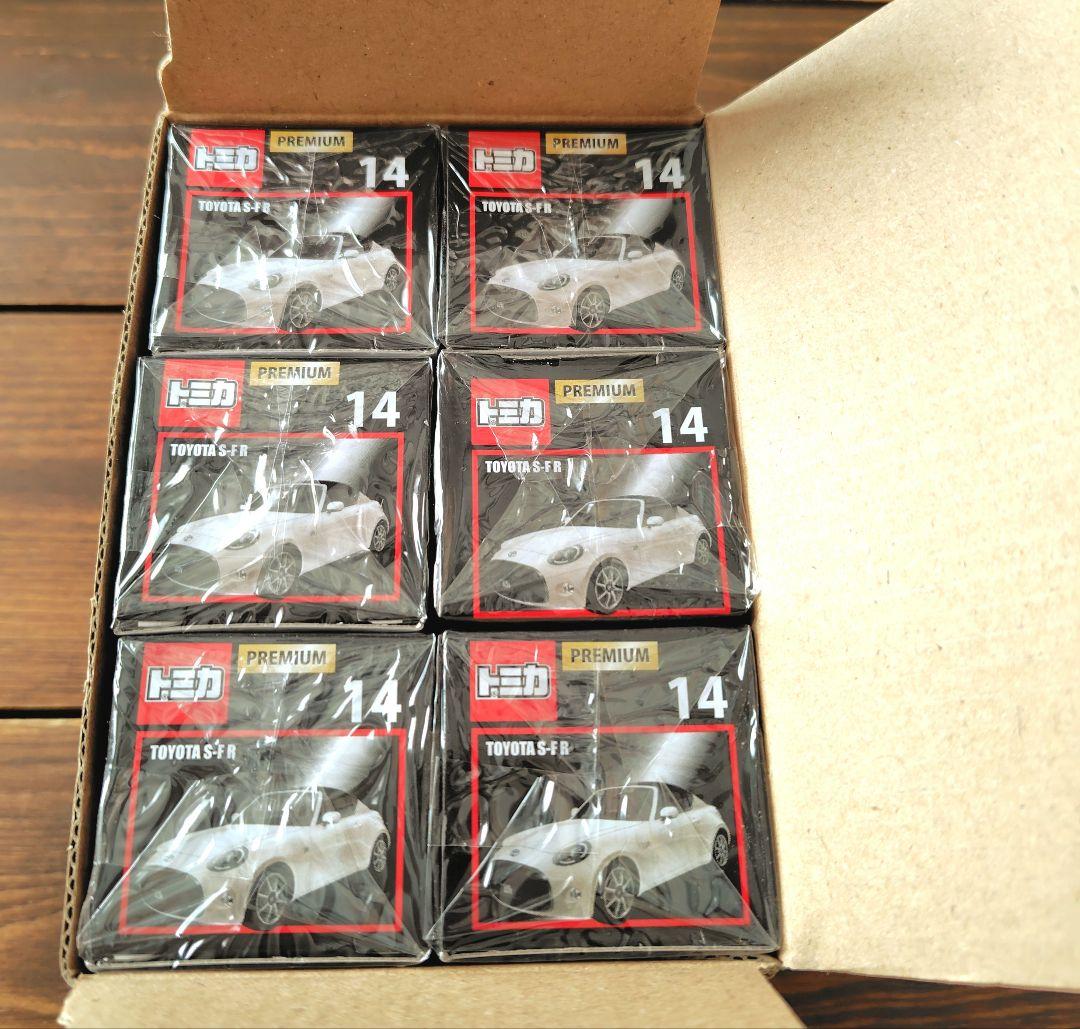 【未開封品】トミカプレミアム トヨタ S-FR 6個セット 　シュリンク付