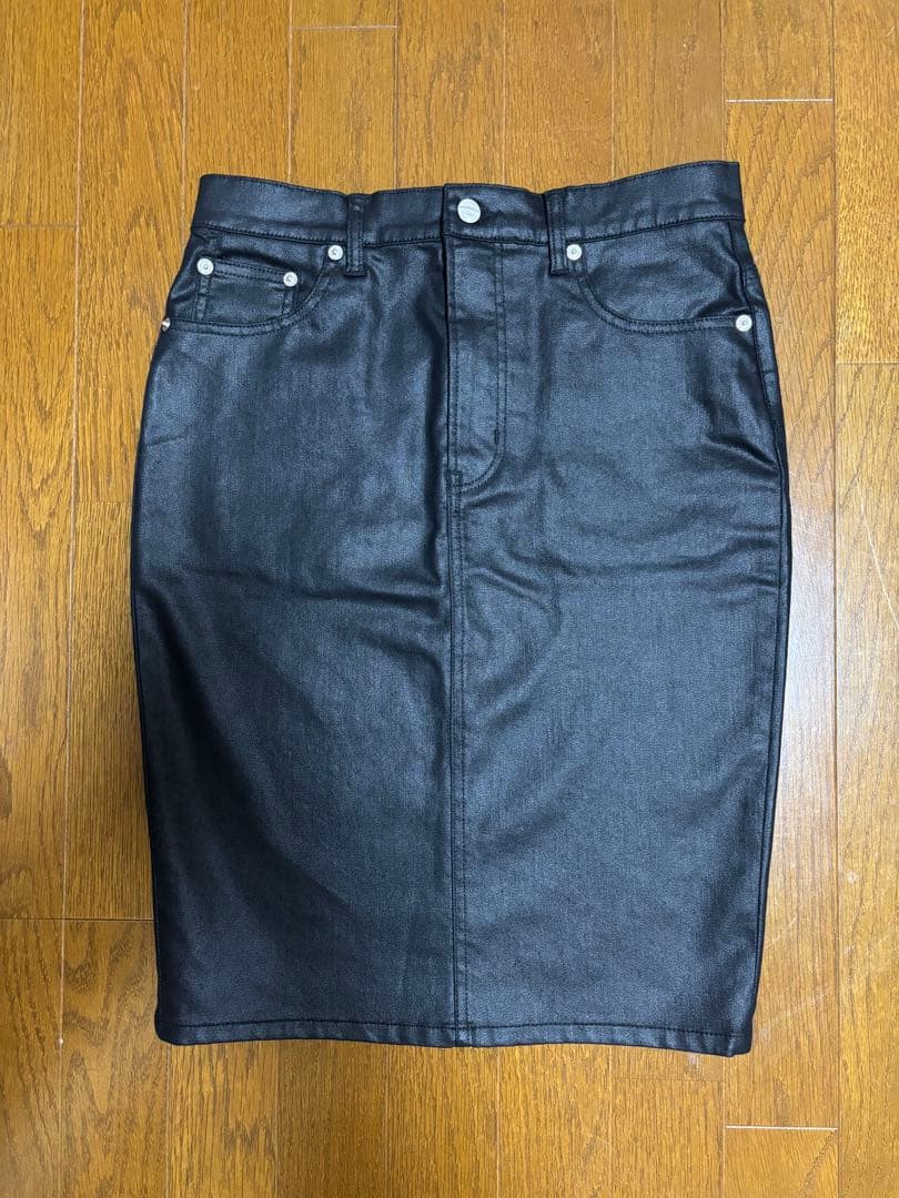 スカート ok.soon COATING DENIM MIDDLE SKIRT 3