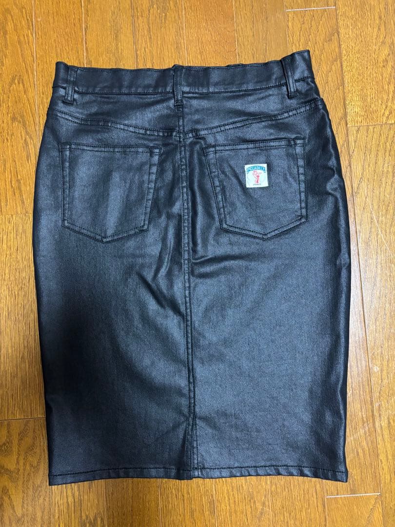 スカート ok.soon COATING DENIM MIDDLE SKIRT 3