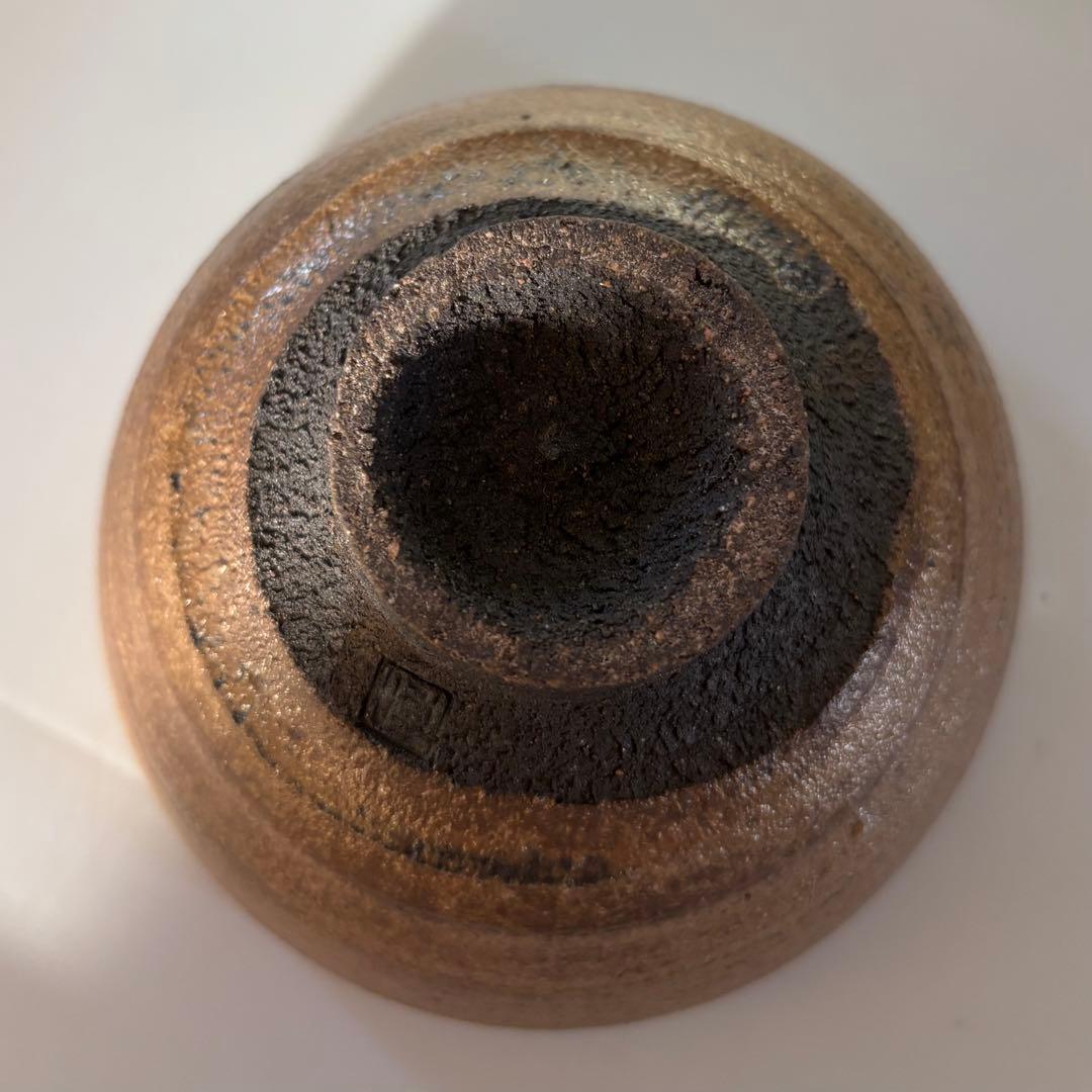 唐津焼 無名窯 陶芸作家 福田忠夫作 未使用品 抹茶茶碗