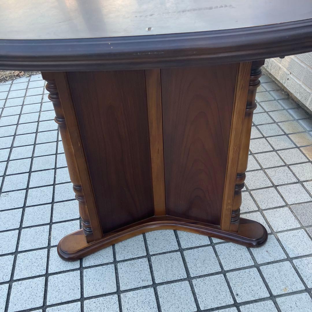 北欧レトロ カリモク 大型 木製ダイニングテーブル ビンテージ ヴィンテージ