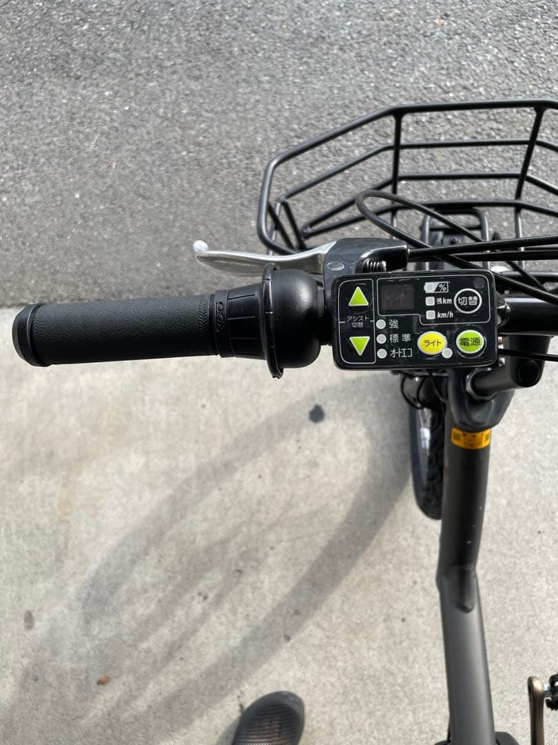 【たのメル便費用込、充電器込】ヤマハ　電動アシストファットバイクPAS KISS