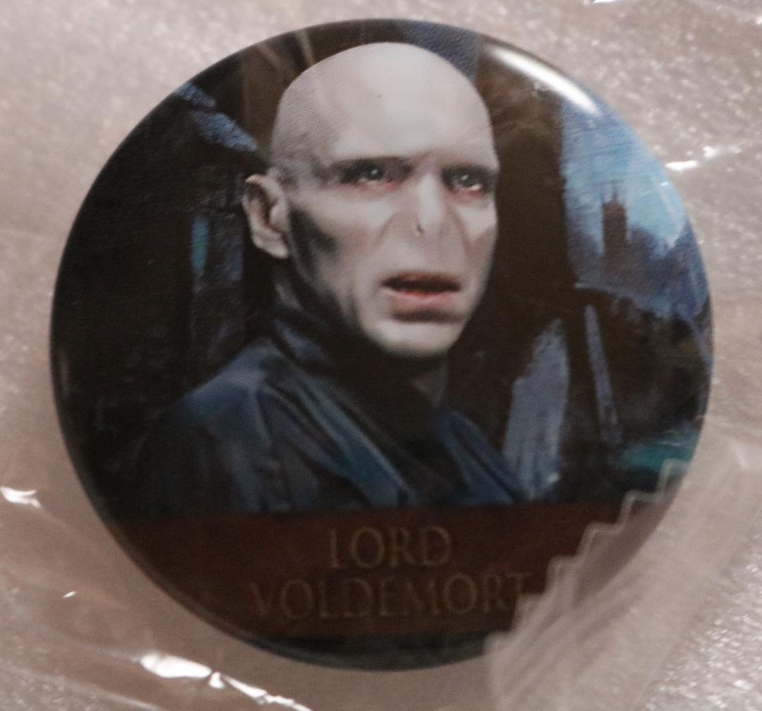 ハリーポッター 缶バッジ ヴォルデモート